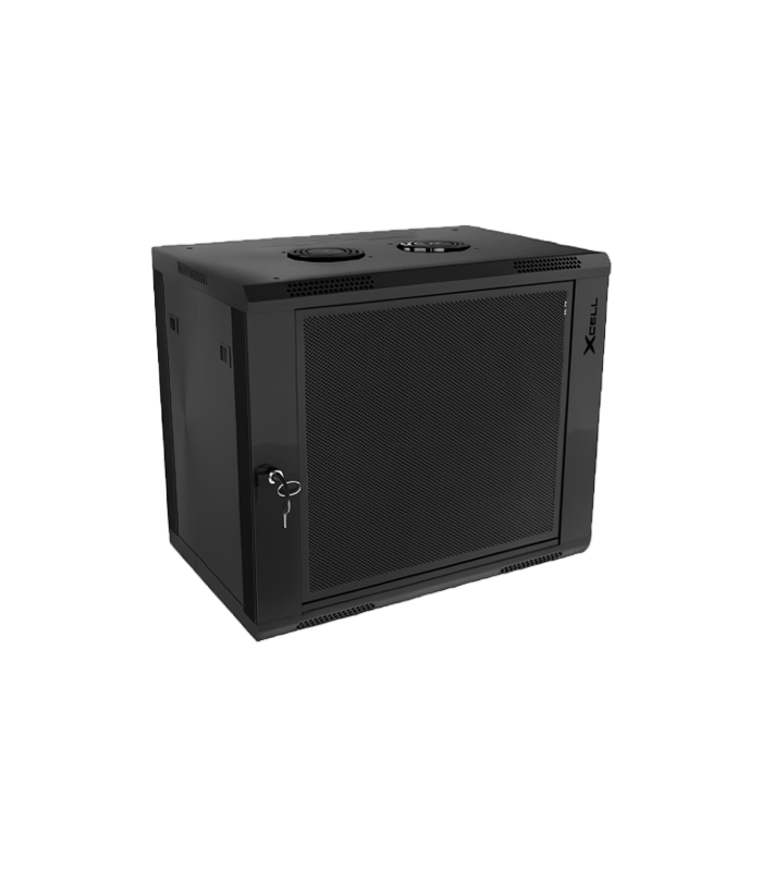 19 inch Perforated door outdoor rack 1