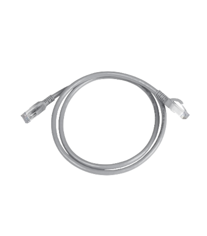 CAT 6, PATCH CORD, UTP, 1M, GREY