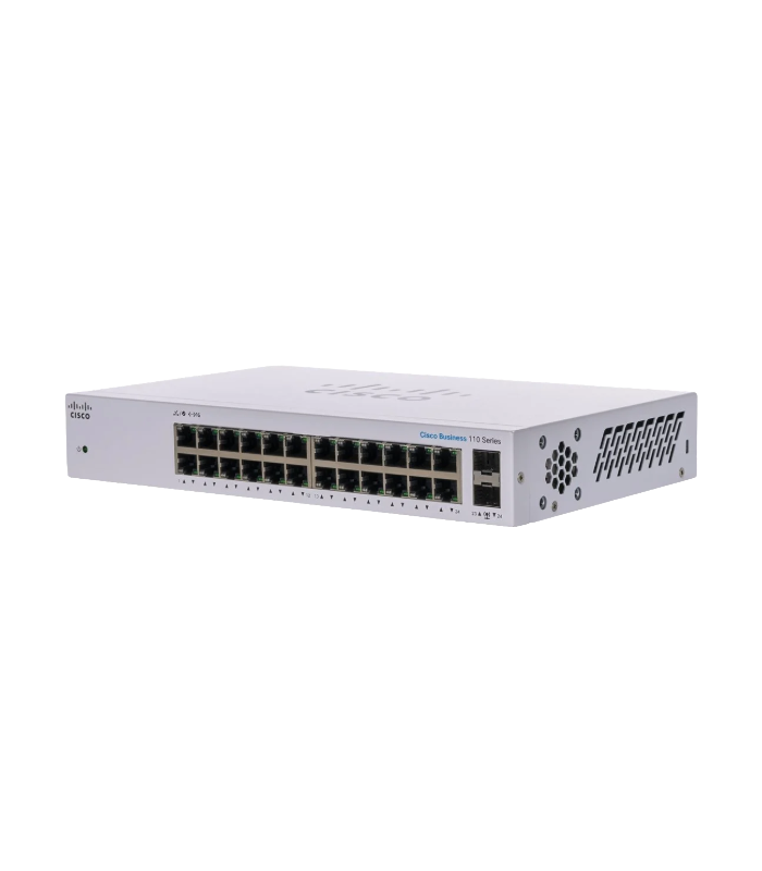 CBS110 Unmanaged 24-port GE, 2x1G SFP Shared (1)