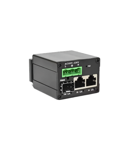 2 Ports Industrial Gigabit (PoE & non PoE) Media Converter
