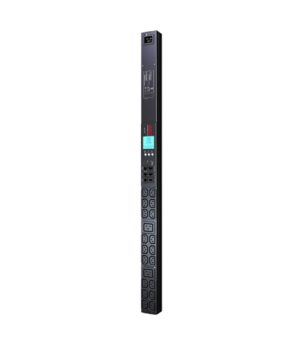 APC NetShelter Metered Rack PDU, 0U, 1 phase, 3.3kW 208V 16A or 3.7kW 230V 16A, 18 C13 and 2 C19 outlets, C20 inlet